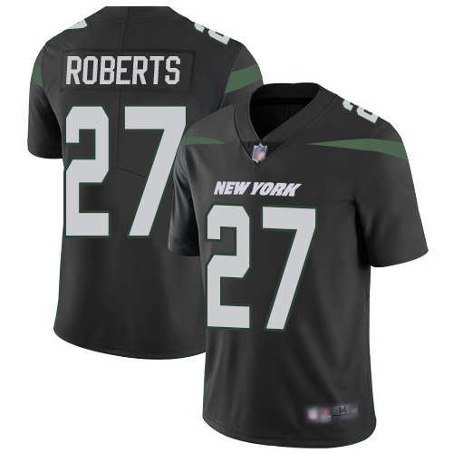 New York Jets Limited Black Men Darryl Roberts Alternate Jersey NFL Football #27 Vapor Untouchable->nfl t-shirts->Sports Accessory